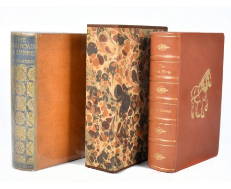 MURRAY (A), THE HIGH-ROAD OF EMPIRE, watercolour and pen and ink sketches in India, embossed cloth, London, John Murray 1905;