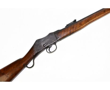 ***SECTION 1 FIREARMS LICENCE REQUIRED***ENFIELD; an 1880 pattern .303 Martini Henry underlever rifle, the 21" barrel set wit