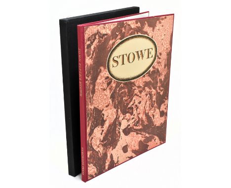 PIPER (J), JOHN PIPER'S STOWE, limited edition, No 257 signed by John Piper, red cloth boards and black slip case, Hurtwood P