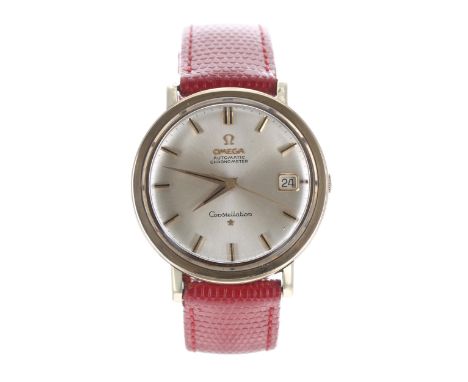 Omega Constellation Chronometer automatic gold plated and stainless steel gentleman's wristwatch, ref. 168004-62, serial no. 