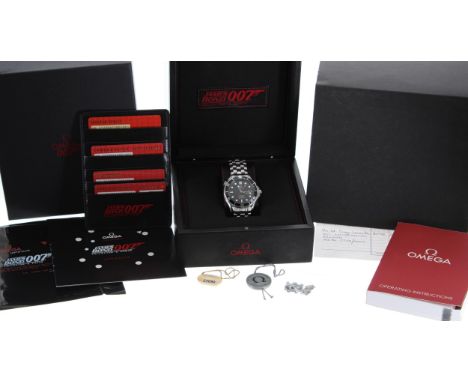 Omega Seamaster '007 James Bond' Professional Co-Axial Chronometer automatic stainless steel gentleman's wristwatch, ref. 212