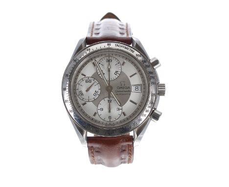 Omega Speedmaster chronograph automatic stainless steel gentleman's wristwatch, ref. 175.0083, serial no. 57028xxx, circa 199