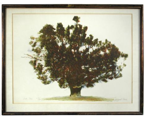 § Bernard Cheese (British, b.1925) Oak Tree signed lower right "Bernard Cheese" and numbered in pencil 27/50 and with Bernard