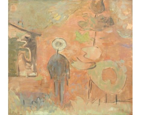 § Mary Potter, OBE (British, 1900-1981) Scarecrow signed lower right with initials "MP" and inscribed on the reverse with dat