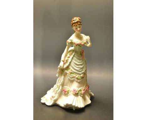 A Royal Worcester figure A Royal Anniversary Splendour at Court, limited edition no. 755/12,500