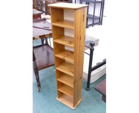 Pine CD/DVD storage unit 