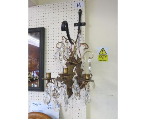 A collection of moulded cherub ornaments, and various curtain tie-backs