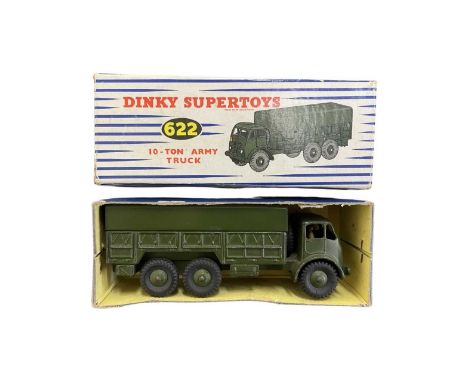 A boxed Dinky Supertoys 10 Ton Army Truck 622.