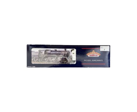 A boxed Bachmann Branch-Line 00 gauge 32-950: Standard Class 4MT 2-6-0 76053 BR Black BR1B Tender Early Emblem