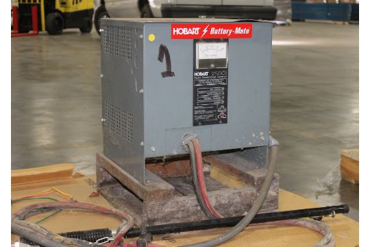 HOBART BATTERY-MATE 250CII ELECTRIC FORKLIFT BATTERY CHARGER, 24V MODEL: 510M1-12C VOLTS: 208 | Hobart Battery Charger Wiring Diagram | | Bidspotter.com