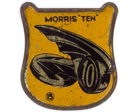 THOMSON, Army Badges &amp; Motor Car Crests, Nos. 7, 15, 19 &amp; 20, double-sided shield-shaped metal issue, some minor pain