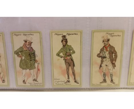 PLAYERS, complete (10), inc. Characters from Dickens 1st &amp; 2nd, British Live Stock, Victoria Cross, Army Life, Birds &amp