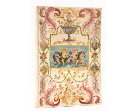 Painted binding.- Crane (Walter) A Masque of Days,&nbsp;half-title, colour illustrations, bound Japanese style, one or two f.