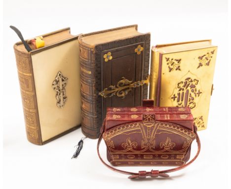 Bindings.- Book of Common Prayer, 2 vol., portrait frontispieces, one or two odd spots, original straight-grain red morocco, 