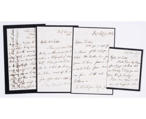Victorian Banker.- Crompton (John Gilbert, banker, friend of Charles Darwin, of Flower Lilies, Windley, Derbyshire, 1819-1913