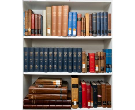 Buchanan (George) Opera Omnia, 2 vol., edited by Thomas Ruddiman,&nbsp;engraved frontispiece, titles in red and black, half- 