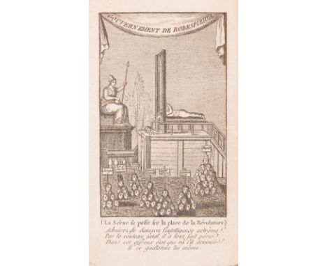 French Revolution.- Gibson (Francis) Memoirs of the Bastile, 100pp. manuscript copy extracted from original work, in contempo