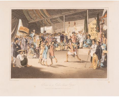 Vietnam.- Barrow (John) A Voyage to Cochinchina, in the years 1792 and 1793, first edition, 19 fine hand-coloured aquatint pl