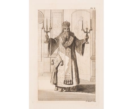 Orthodox Churches.- King (John Glen) The Rites and Ceremonies of the Greek Church, in Russia, half-title, title with engraved