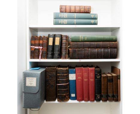 Bibles & Scripture.- Cruden (Alexander) A Complete Concordance to the Holy Scriptures..., half-title, initial ff. with small 