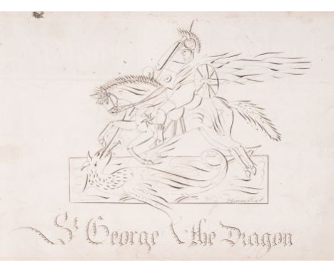 Juvenile.- Padfield (Z., of Shepton Mallet, Somerset) [Literary exercise book], manuscript, 13pp., calligraphic italic letter