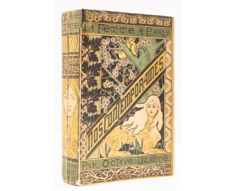 Parisian women.- Uzanne (Octave) La Femme a Paris. Nos Contemporaines, one of 110 copies on japon, 20 plates by Massé after V