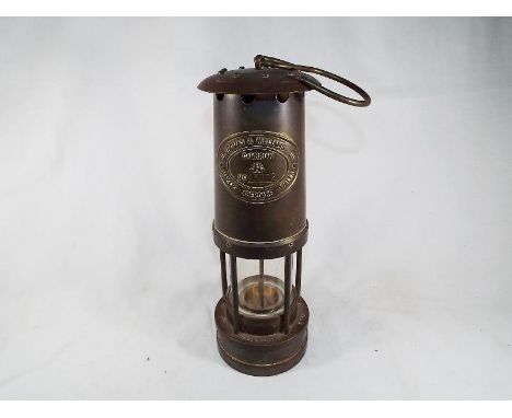 A miner's lamp 35 cm (h)