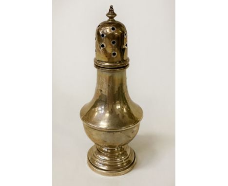 HM SILVER SUGAR SIFTER 4OZS APPROX 17CMS (H) APPROX