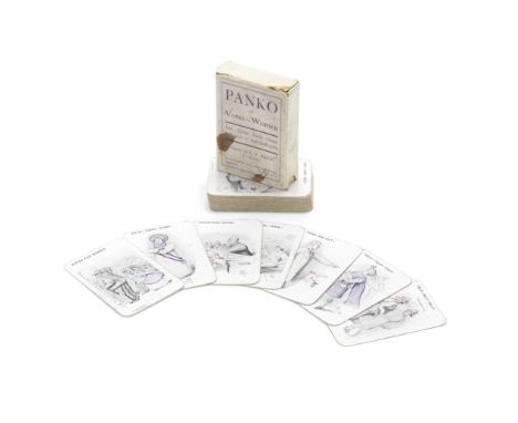 'PANKO' - PLAYING CARDS'Panko or Votes for Women. The Great Card Game. Suffragists v. Anti-Suffragists' [complete pack of 48 