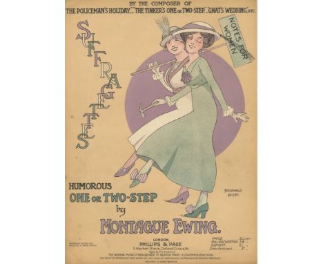 MUSIC - ETHEL SMYTHCollection of printed music and songsheets, including: Ethel Smyth, The March of the Women/ Dedicated to t