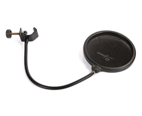 Ed Sheeran's pop filter, K&amp;M Stands for Music, in black with adjustable arm. All of the Ed Sheeran Collection has come fr