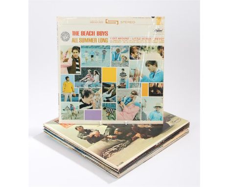 1960s LPs to include The Beach Boys, All Summer Long ST 2110 in shrinkwrap. Meet The Monkees COM-101. The Best Of The Animals
