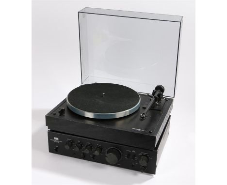 Sansui Integrated Amplifier, AU-317II, together with a Thorens record player, (2)