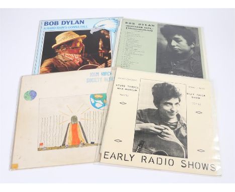 4 x Bob Dylan LPs. Early Radio Shows - Studs Terkel Wax Museum, WFMT-Chicago, May 1963 &amp; Billy Faier Show, WBAI-NYC, Oct 