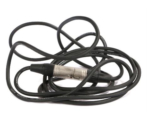 Ed Sheeran's used amplifier lead. All of the Ed Sheeran Collection has come from Ed Sheeran himself and is to be sold at auct