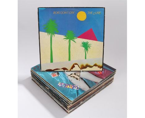 21 x Mixed 1970s/80s LPs to include The Cure - Boys Don't Cry. Mick Ronson - Play Don't Worry. Dave Edmunds - Repeat When Nec