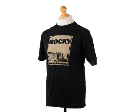 Ed Sheeran's t-shirt, Rocky, size M. All of the Ed Sheeran Collection has come from Ed Sheeran himself and is to be sold at a
