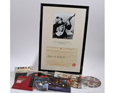 A collection of Rolling Stones 7” vinyl comprising 3 UK 1960’s EPs (Decca unboxed logo), a rare 4-disc interview set and othe