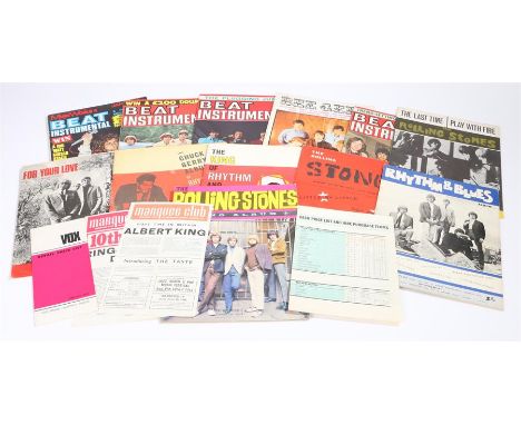 Collection Of 1960s Music Magazines/Sheet Music to include The Rolling Stones (3) Song Album, Album Of Song Hits, The Last Ti