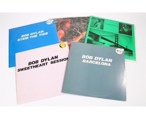 5 x Bob Dylan LPs. Stem The Tide, Live in Los Angeles 1984, TMQ. Lets Keep It Between Us with Jerry Garcia 16/11/80. Sweethea