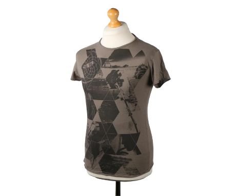 Ed Sheeran's t-shirt, Irreverence, in pale green with design, size M. All of the Ed Sheeran Collection has come from Ed Sheer