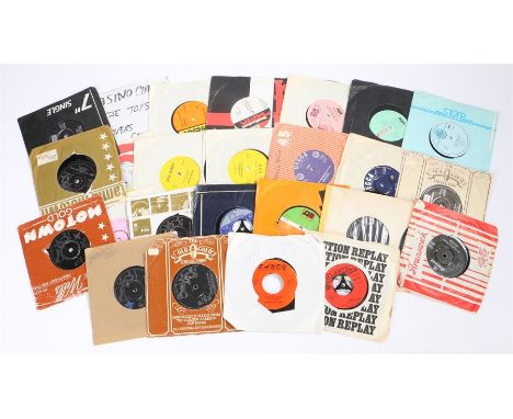 25 x Northern Soul/Soul/1960s/70s 7" Singles. Benny Spellman - Lipstick Traces, Bandy 70004. Al Wilson - The Snake b/w The To