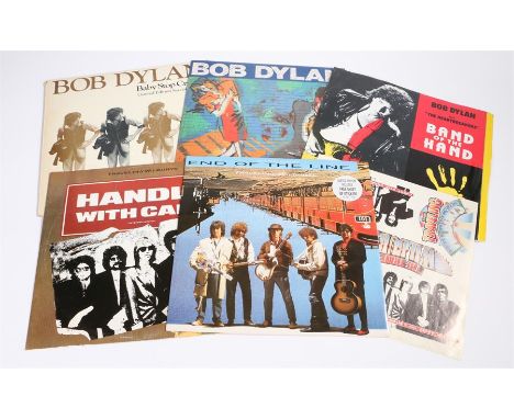 5 x Bob Dylan/Traveling Wilburys 12" singles. Everything Is Broken CBS 655358 6. Baby Stop Crying, Ltd Edition Special, CBS 1