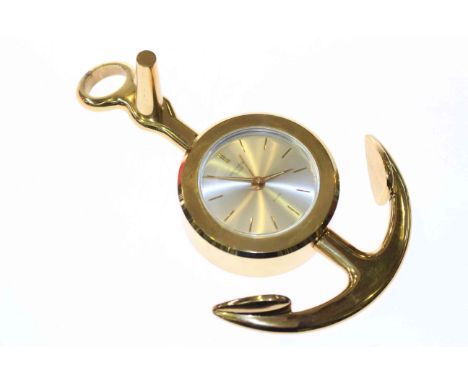 Hermes anchor desk clock