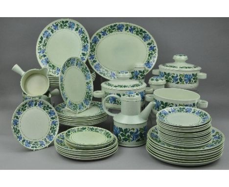 MIDWINTER, a quantity of tablewares from the Stonehenge range of oven to tableware in the 'Caprice' pattern, to include thirt