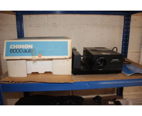 A Chinon projector with original box