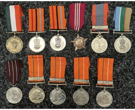 Indian Army Medal collection comprising of: Independance Medal 1947 to MTN 979257 LV/NK Singh Ram, ASC (MT): Sangram Medal: I