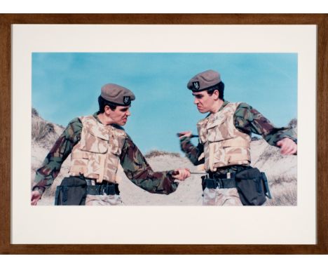 Paul M. Smith (b.1969) Artist Rifle Series (1997) RA4 colour print, framed andÂ&nbsp;window mountedÂ&nbsp;from the series Art