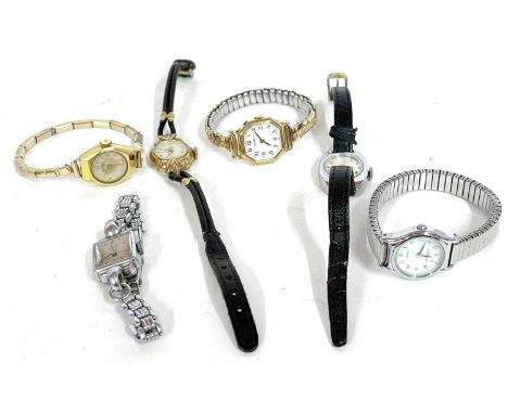 Mixed Lot: Ladies wrist watches makers include Avia, Timex and Lorus