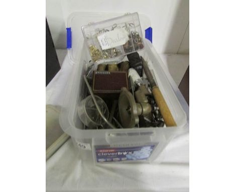 A box of jewellers tools